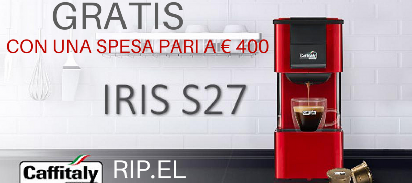 Macchina Caffè Espresso Caffitaly Iris S27 – GRATIS