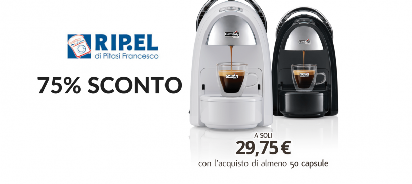 In primavera fioriscono le occasioni. Macchina Ambra S18 con il 75% di sconto!