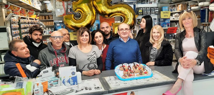 TANTI AUGURI A RIP-EL: IL NEGOZIO FESTEGGIA 35 ANNI